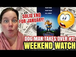 DOG MAN OPENING WEEKEND, Flight Risk Drops | Winter 2025 Box Office