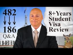 Australian Immigration News 11.01.25. 482 to 186 PR visa Q&A & 8+ years for student visa reviews?