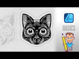 Affinity Designer Tutorial - Creating a Linocut Look using Erase