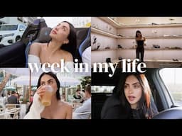 a 40 min week in my life l home, workouts, cooking, weekends, opening up..