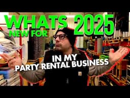 🚀 What’s NEW in My Party Rental Biz for 2025? 💼 Bidding Secrets, Tech Tips, & More!