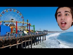 exploring GTA locations IRL day 2 (Shoe Store and maybe Vespucci Beach+ karaoke )