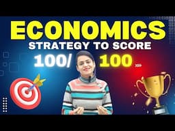 TIPS AND TRICKS in ECONOMICS to score 100/100 | Best Tips for ECONOMICS Board Exam | CA Vidushi