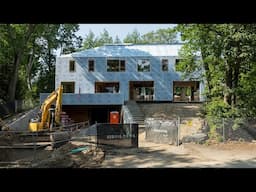 45 White Oak Wellesley Home Construction Time Lapse