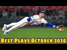 MLB | Top Plays October 2024 Vol 1