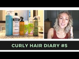 Curly Hair Diary #5 | Ion Hard Water Shampoo & Manes By Mell Volume Technique