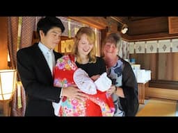 Baby’s First Shrine Visit with Our International Family! | Omiyamairi Japanese Tradition for Babies