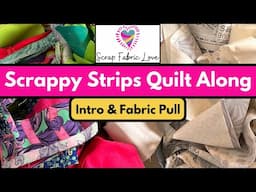 Scrappy Strips QUILT ALONG - WEEK 1 (Beginner Friendly Scrap Quilt!)