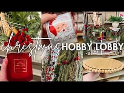 🎄WHAT’S NEW AT HOBBY LOBBY! | CHRISTMAS DECOR HOBBY LOBBY 2024 | CHRISTMAS DECOR DIY IDEAS