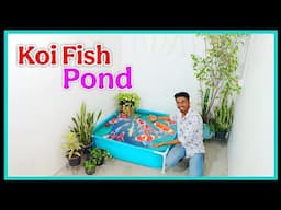 I Made a NATURAL Pond For Koi Fish 😍😍 [ Loved It ]