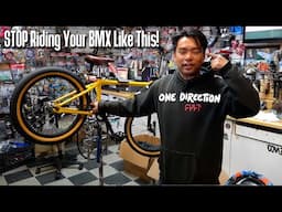 STOP Riding Your BMX Bike Like This! (Directional Components Explained)