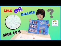 SPIN LIKE or DISLIKE Drawing Kid Drawing Coloring Pictures