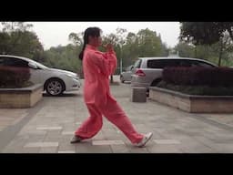 42 Combination Form Tai Chi in Quzhou, China 2012