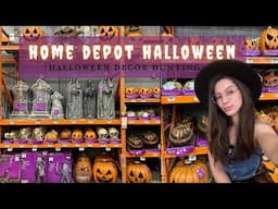 HOME DEPOT HALLOWEEN WALK THRU 🦇🎃 - Halloween Decor Hunting @ Home Depot