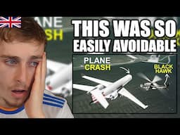 Brit Reacts to The American Plane That Collided With The Black Hawk Explained