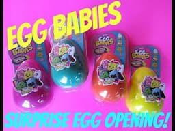 EGG BABIES - SURPRISE PLUSH EGG OPENING AND REVIEW