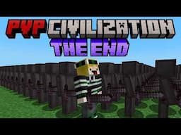 Minecraft but I ESCAPE from PVP CIVILIZATION