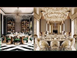 Top 50 Luxury Dining Room Design Trends 2025: Best Home Interior Decor Ideas