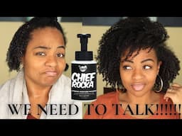 Chile, I Tried THE DOUX Chief Rocka On My Type 4 Natural Hair!!!!