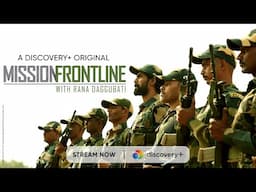 Can Rana survive BSF training? | Mission Frontline with Rana Daggubati | Discovery+ App