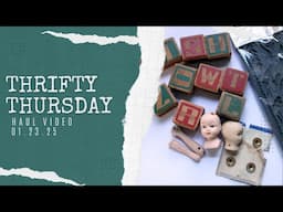 Thrifty Thursday Video Haul | Thrift store, Antique Mall, Free shelf, Gifted