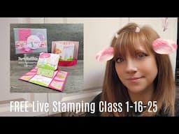 FREE Live Stamping Class January 16, 2025