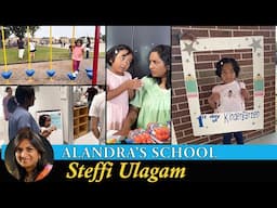 Alandra's First day of School | Steffi Vlogs in Tamil