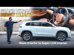 GRAND VITARA BUDGET MEI LUXURY🇮🇳🔥| GRAND MODIFICATION With 18*Alloys & LUX INTERIOR📞9321811482