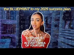 MY 2025 MASTERPLAN FOR SUCCESS | the goals i'm setting, what I achieved in 2024 & vision boarding