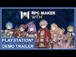 RPG MAKER WITH - Demo Trailer (PS4, PS5)