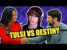 "She’s Avoiding The Question" | Destiny and Tulsi Gabbard's Discussion on Media and Partisanship