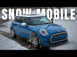 THE MINI COOPER IS THE BEST SNOW CAR