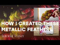 How to Paint Metallic Humming Bird Feathers