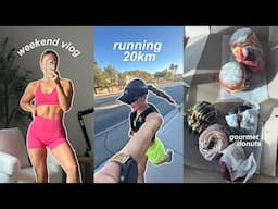 Eating Donuts & Running 20km - Realistic Weekend as a Hybrid Athlete