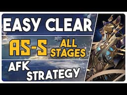 AS-S-1 to 4 + Challenge Mode | AFK Easy Strategy |【Arknights - アークナイツ】