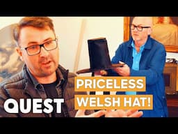 Drew Is Blown Away When He Finds Out How Much This Welsh Hat Is Worth! | Salvage Hunters