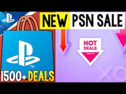 HUGE NEW PSN SALE LIVE NOW! PSN Hot Deals Sale 1500+ Deals (NEW PlayStation Deals 2025)