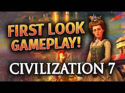 CIVILIZATION 7 FIRST LOOK GAMEPLAY! - Early Access Civ 7 Gameplay [4K]