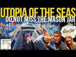 Eating the BEST MEAL Aboard Utopia and ZIPLINING Over the Boardwalk | Utopia of the Seas