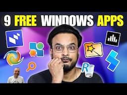 9 FREE Windows 11 Apps You MUST HAVE in 2025