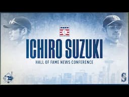 Ichiro Hall of Fame Election News Conference