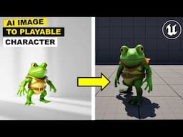 How To Transform AI Images To 3D Playable Characters In Unreal Engine 5 Tutorial