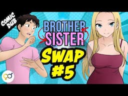 Brother x Sister Body Swap PART 5 | Caught looking at Dresses in her Brothers body! | Dub Comic