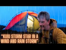 🌧️ I TESTED the KUIU STORM STAR in a STORM 💨 Solo wild camping in the Lake District