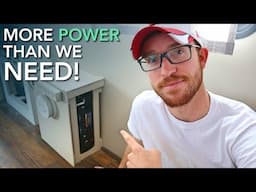 Connecting the Inverter to Our DIY Off Grid RV Solar Power System