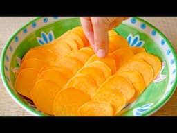 It’s so delicious! This season you should eat more sweet potatoes! New way how to cook sweet potato