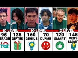 IQ Level OF Squid Game Players - Smartest To Dum*best