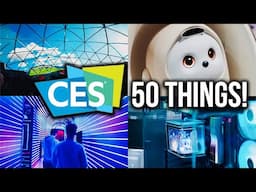 50 BEST Tech Gadgets I Saw In Vegas At CES 2025!