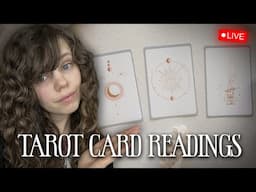 3-Card Tarot Readings by a Psychic Medium LIVE!