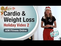 A Quick Cardio & Weight Loss Workout When You Are Short On Time | For Adults 50+ and Seniors |